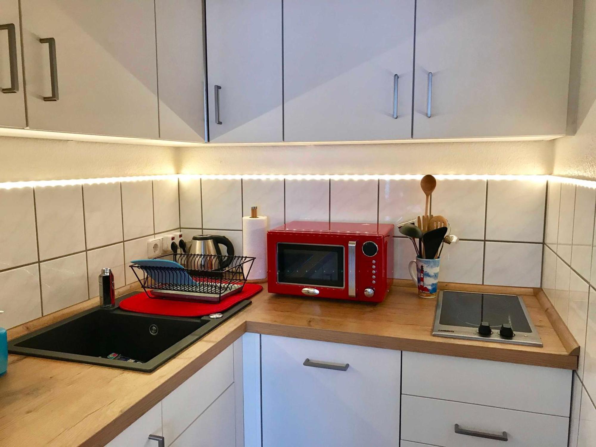 Ferienwohnung Leuchtturm 21 Schausende Eksteriør bilde